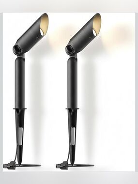 3W Low-Voltage Landscape Lights, 12V AC/DC Outdoor LED Spotlights